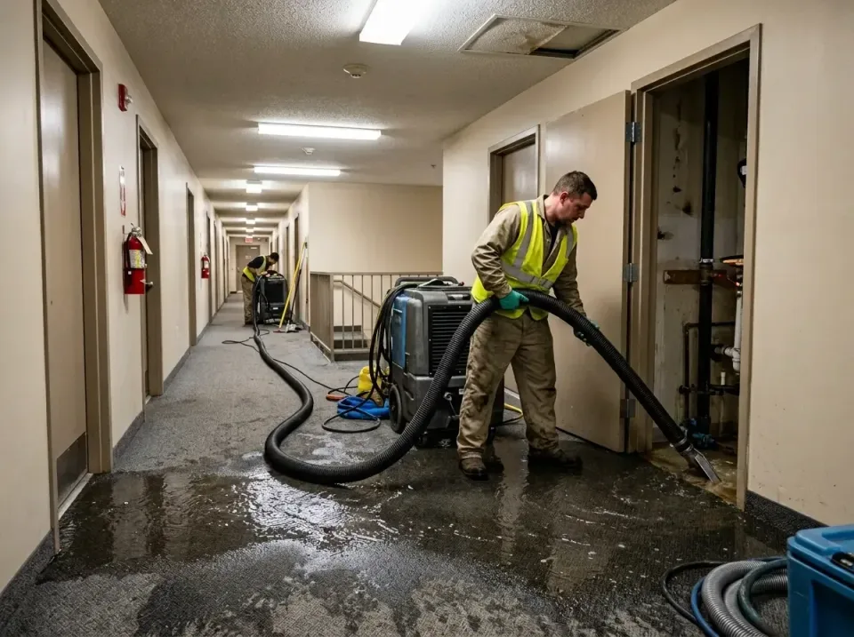 multi-unit-apartment-hallway-f-005 — frequently asked questions, Emergency Burst Pipe Water Extraction & Removal in Wadley,…